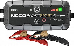 יחידת התנעה - בוסטר NOCO GB20; 12V; 500A יחידת התנעה - בוסטר NOCO GB20; 12V; 500A