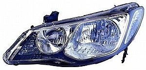 פנס ראשי סיויק 4 דלתות 2006-2008 חשמלי L פנס ראשי סיויק 4 דלתות 2006-2008 חשמלי L
